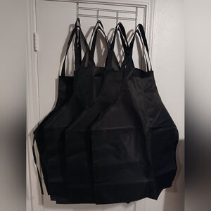Black Kitchen Apron Set